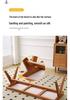 Northern Rattan Woven Bench: Minimalist Solid Wood Long Bench for Dining, Bedroom, or Entryway