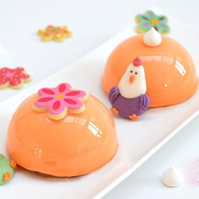 Semi-rigid Cake Mold 9 Half-spheres