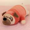 Dogs Plush Cute Doll With Short Sleeved Decor And Letter Embroidery Design