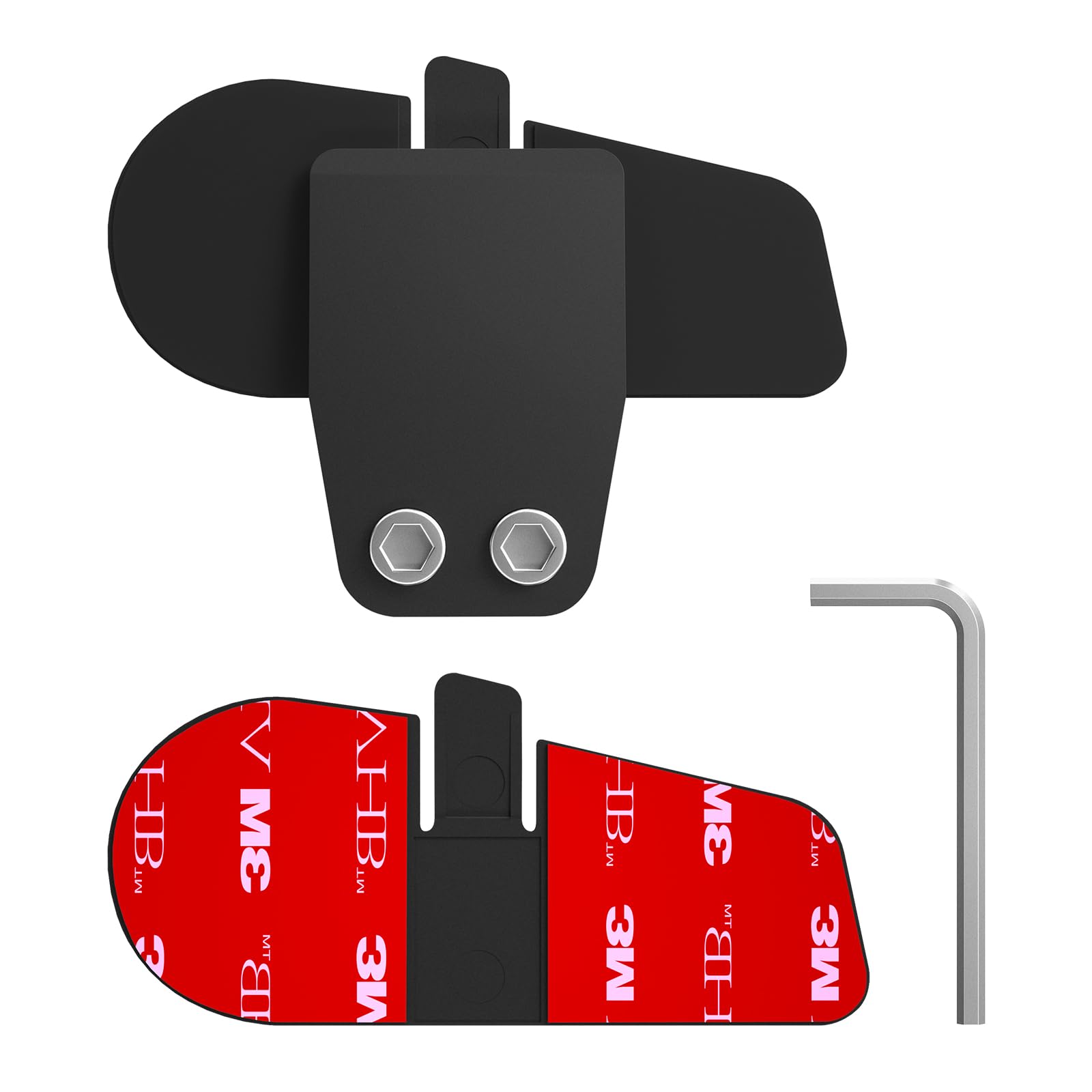 

FODSPORTS Motorcycle Intercom Compatible Helmet Mount Includes Adhesive and Spare Replacement with FX-S Parts, Clip, Clip-on Mounts, & (Compatible чёрный