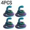/1-4Pcs 3D Printed Snake Movable Joint Fidget Toy Funny Simulation Snake Office Desktop Ornament 3D Printing Toys Christmas Gift