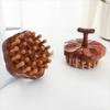 Circular Tooth Therapy Massage Comb Sandalwood Scraping Body Massager  Women/Girl