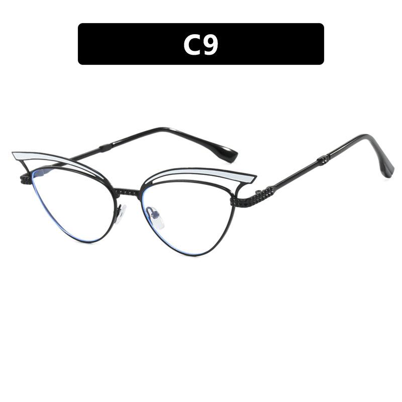 Hollowed Sexy Cat Eye Sunglasses for Women Fashion Trendy Luxury Brand Designer Casual Outdoor Sun Glasses Y2k Shades Eyewear