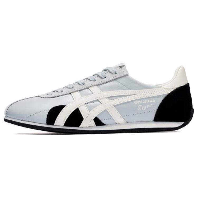 Baskets Onitsuka Tiger Runspark Gris Blanc Noir pour Homme 43.5 white