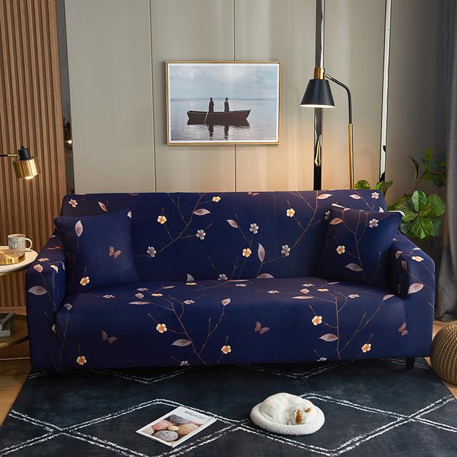 New Extensible Deep Sofa Slipcover For Living Room Big Size Soft Elastic Spandex Couch L Shape Tight Wrap