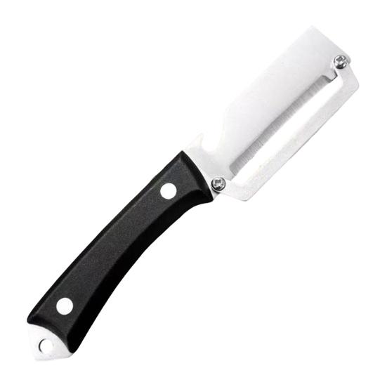 Vegetable Peeler with Ergonomic Handle 2-in-1 Bottle Opener Non-slip Kitchen Peeler Sharp Wide Blade Fast Peeling Tool