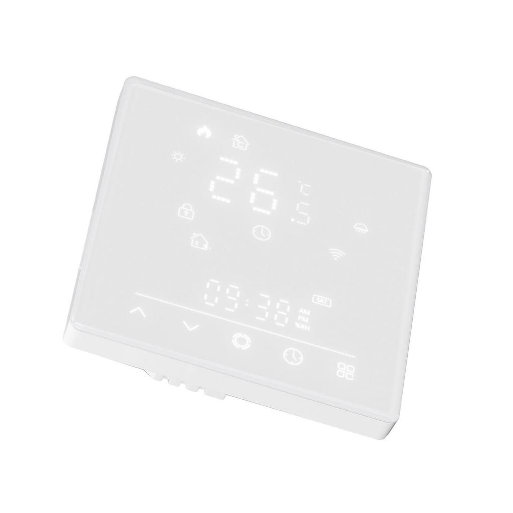 Smart Thermostat Electric Heating Smart Temperature Control Switch for Home 16A 95240V AC White