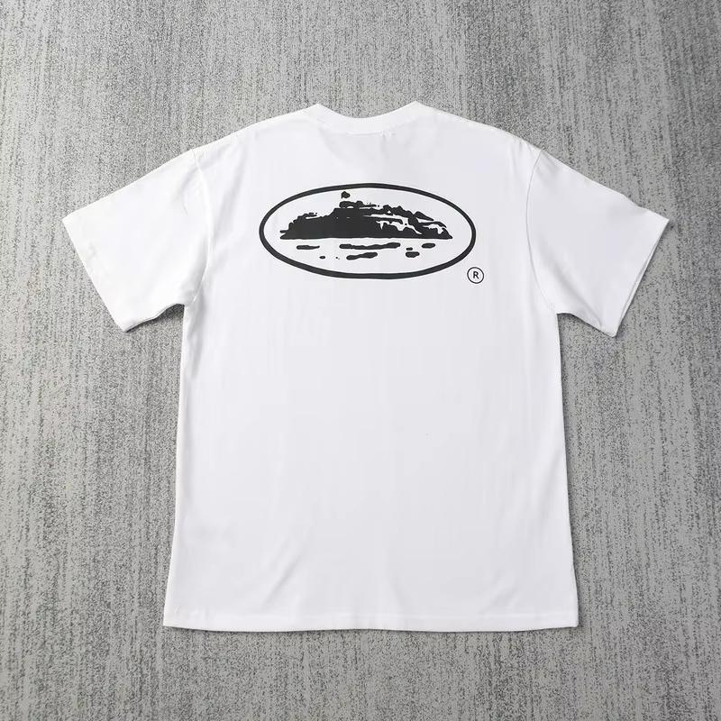 Sommer Neues Kleines Boot Bedrucktes Kurzarm-T-Shirt Locker Rundhals Atmungsaktiv Halber Ärmel Lässig Mode Marke