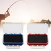 Fishing Tackle Case with Double Side Sturdy for Traveling Enthusiast Outdoor Blue