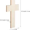 Naturholzfarbe Kreuz Holzspäne DIY Malwerkzeuge für Kindermalerei und Basteln