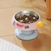 Elevated Adjustable Pet Bowl for Dogs Cats Anti-Slip Raised Food Water Bowl Protect Neck Universal Pet Feeder No-Tip Design