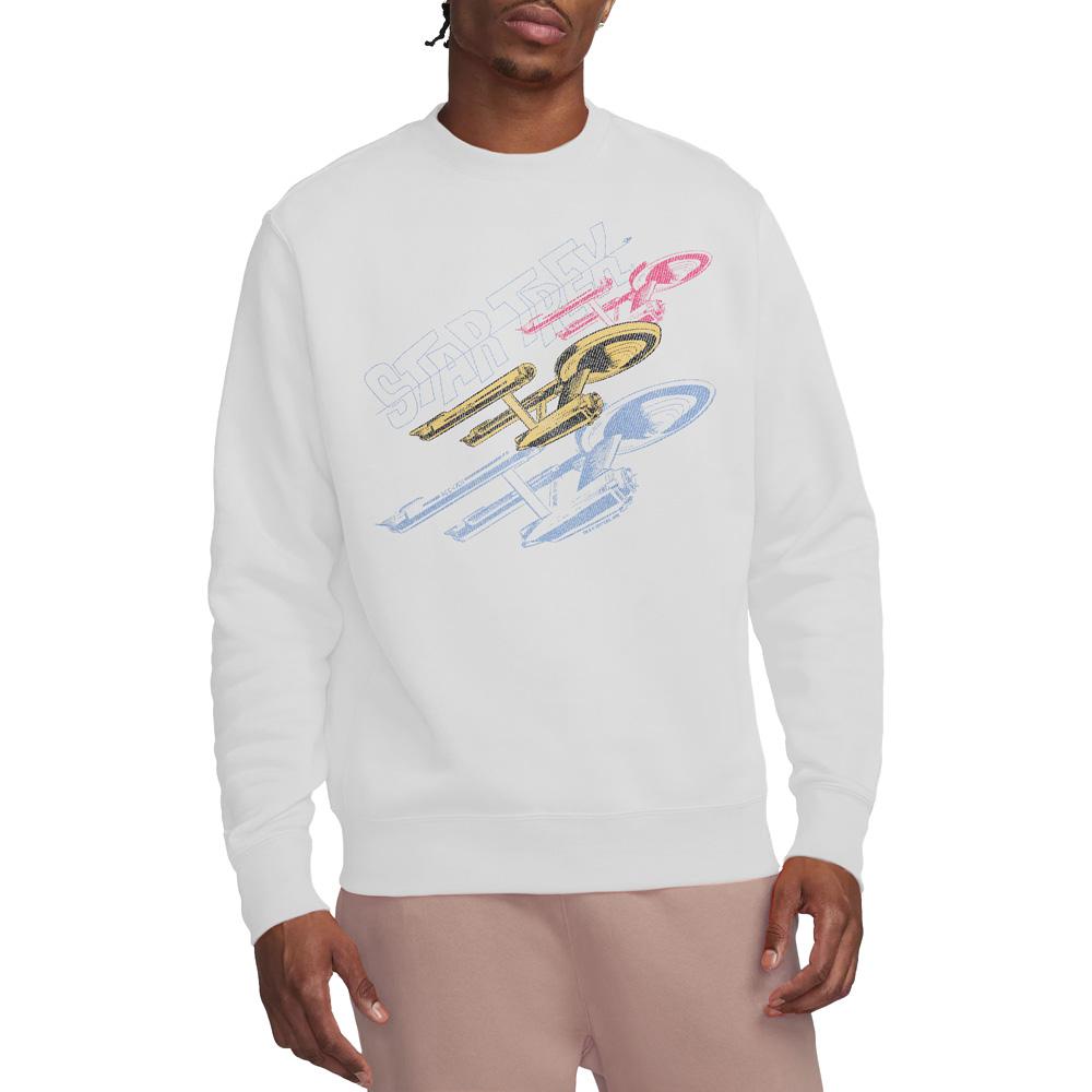 Star Trek Unisex Adult Tri Enterprise Retro Sweatshirt