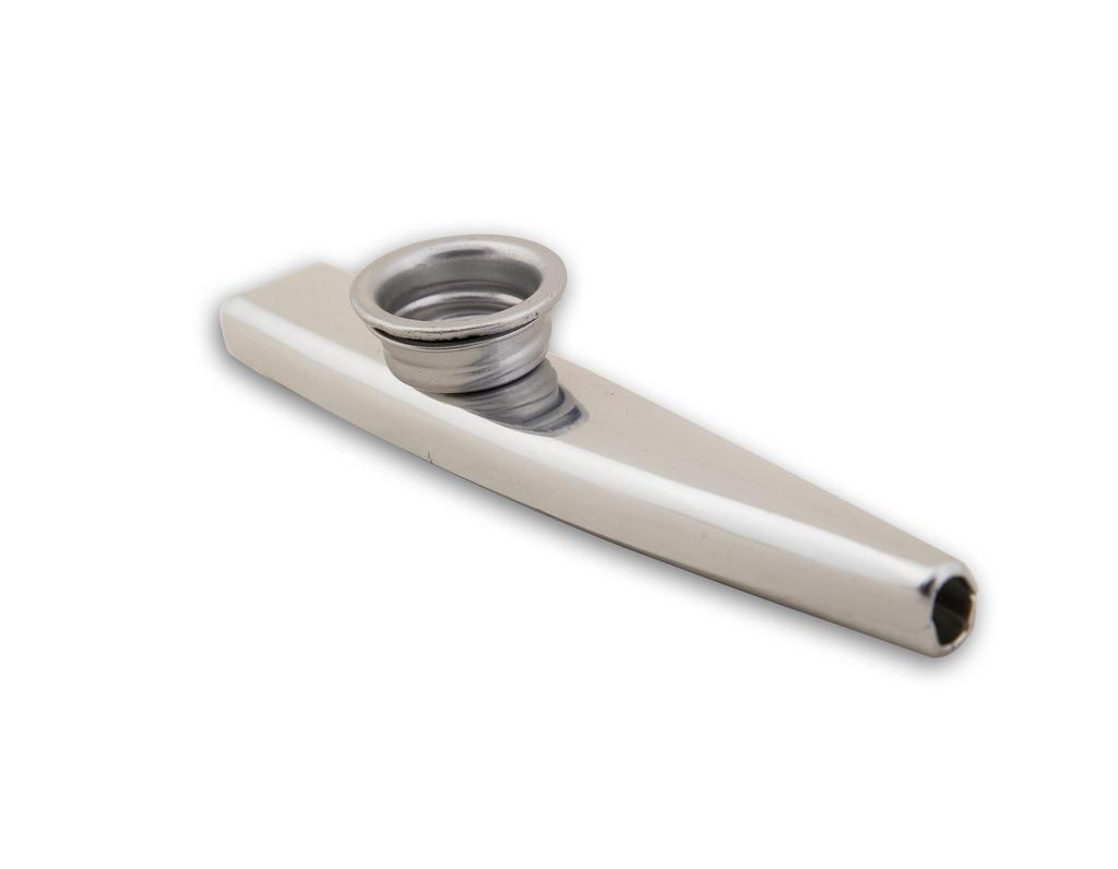Metal Kazoo: Portable & Easy-to-Learn Companion for Guitar and Ukulele Enthusiasts.