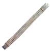 Great GUCCI bracelet ghost Skull GGPattern Triple Chain Silver SV925 Women Used