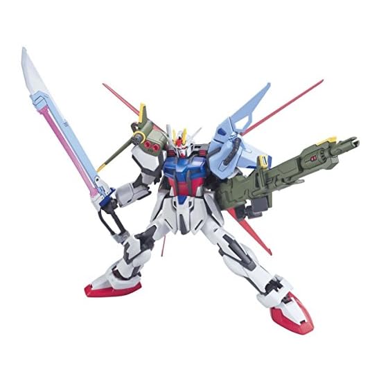 BANDAI SPIRITS HG Mobile Suit Gundam SEED R-17 GAT-X105 Perfect Strike Gundam Skala 1/144 Kod Koloru