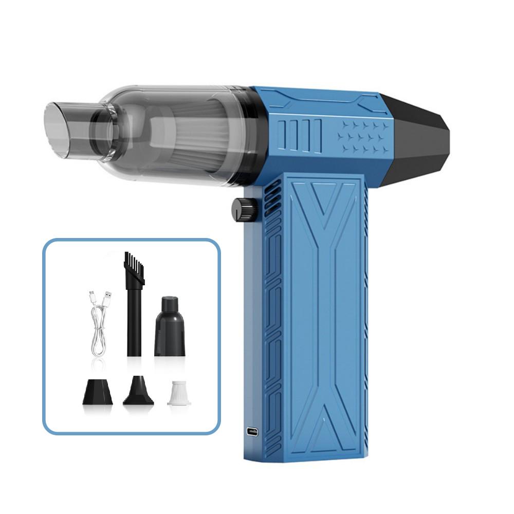 Violent Fan Real 130000RPM Powerful Air Blower Vacuum Dust Cleaner Type-C Charging Strong Winds 53m/s Brushless Turbo Jet Blower