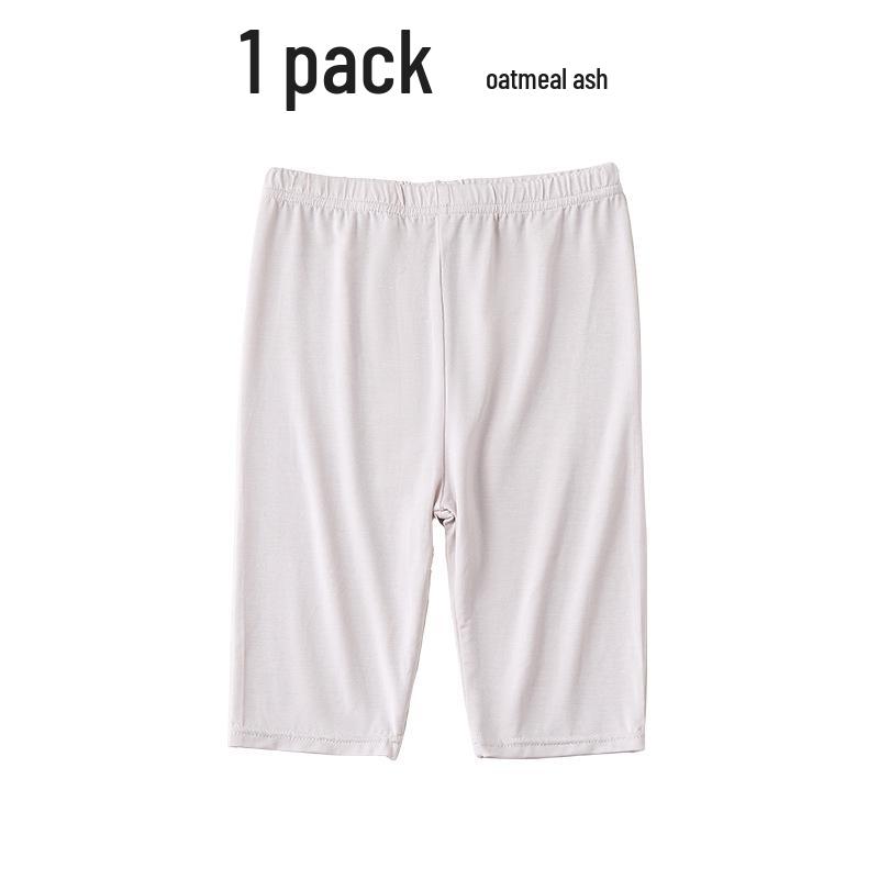 Sommerliche Fünf-Punkt-Modal-Leggings für Mädchen - Vielseitig, Dünn, Atmungsaktiv, Elastisch