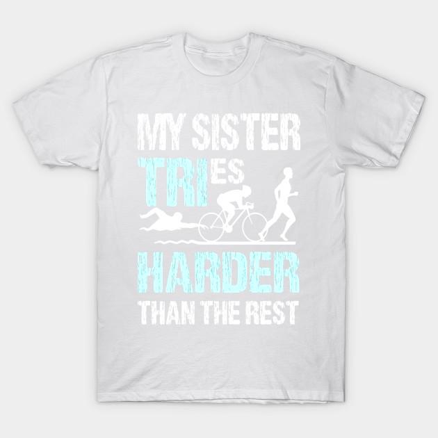 

T Shirt Women Triathlon Sister Triathlon Tee Shirt Harajuku Print Kawaii Tshirt Summer Short Sleeve Female T-Shirt Top Tee S розовый