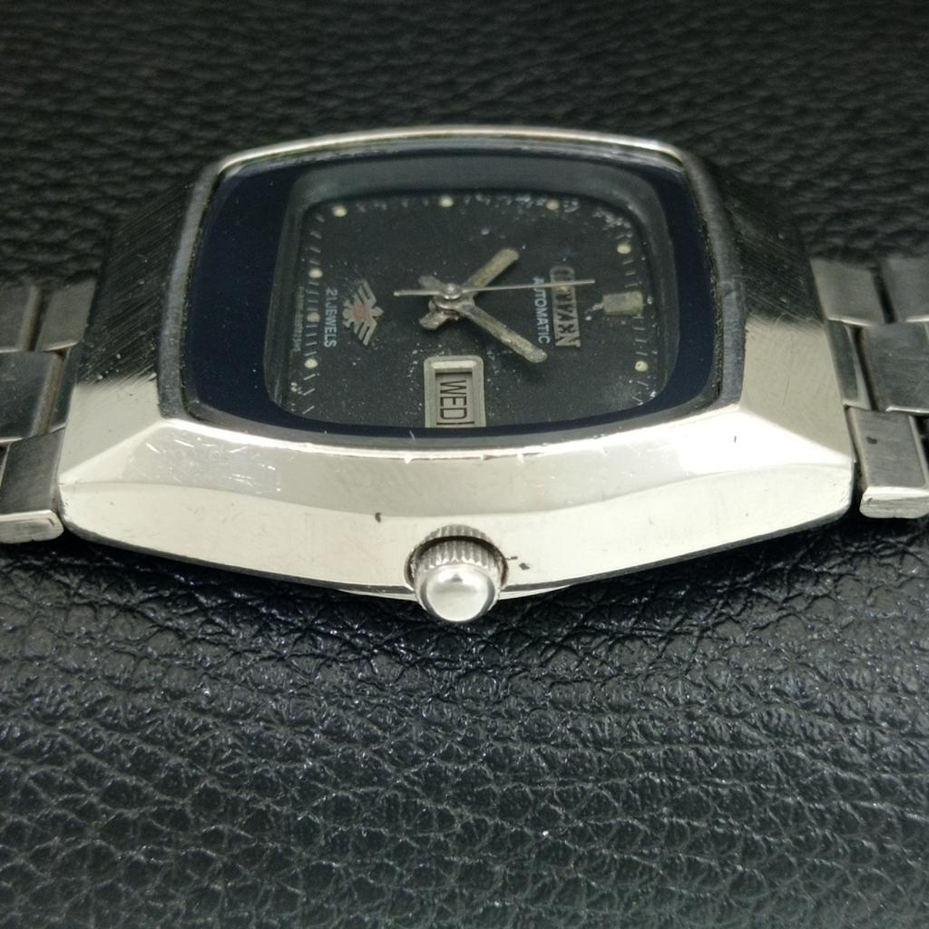 GENUINE VINTAGE CITIZEN AUTOMATIC 8200A JAPAN MENS ORIGINAL DIAL WATCH A705530-1