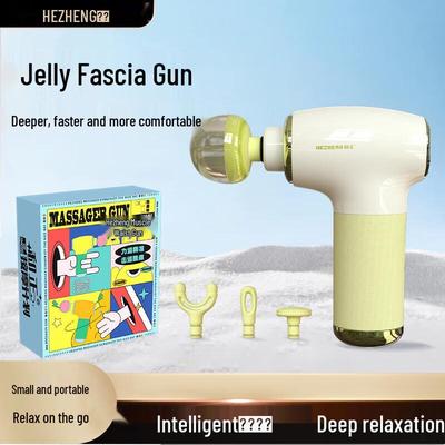 Hezheng Mini Portable Muscle Fascia Massage Gun CN Plug (adapter Included)