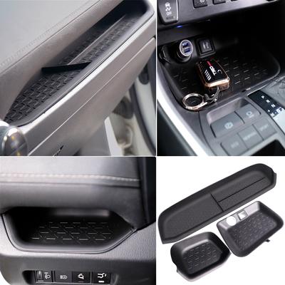 Central Console Organizer Pad Water Cup Main Driver Co-pilot Storage Box Mat for Toyota RAV4   2022 2023