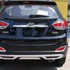 Rear Trunk Lid Cover Trim For Hyundai Tucson IX35 2010 2011 2012 Chrome Car Tail Gate Tailgate Molding Garnish Strip Accessories