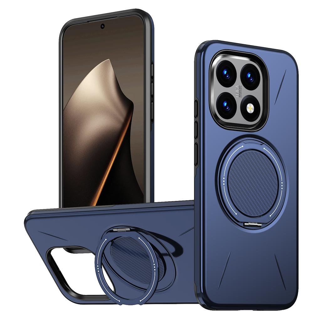 360° Magnetic Bracket Phone Case For Xiaomi 15T Mi 15t For Magsafe Shockproof Stand Holder Cover Funda Coque