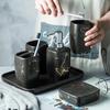 OLOEY Ceramic Bathroom Wash Set