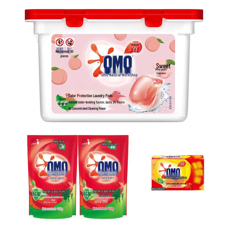 OMO Natural Workshop Laundry Essentials Pack
