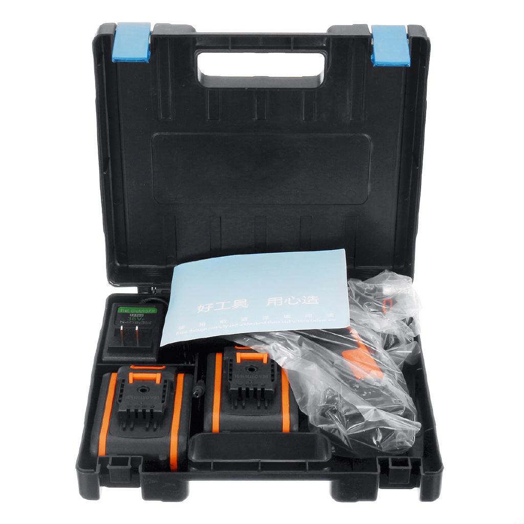 36V Heavy Duty Brushless Motor Impact Wrench Machine Cordless Drill Torque Battery