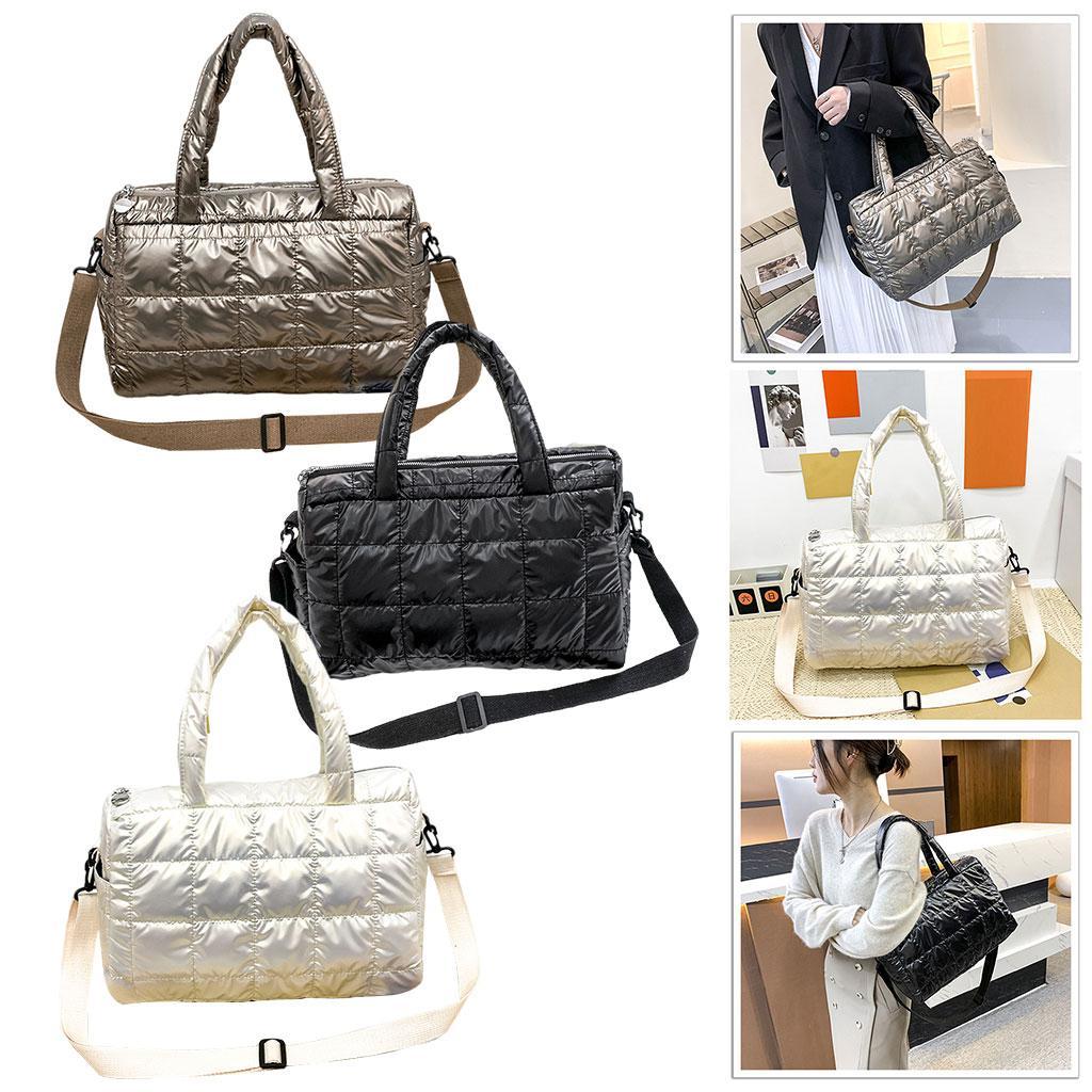 Fashionable Women Winter Shoulder Bag Handbag Casual Satchel for Vacation