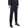 Anta Training Series Solid Color Print Logo Plus Velvet Sweatpants Men Bottoms Black 152247314-1
