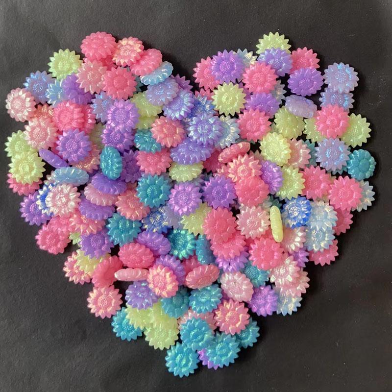 100Pcs/bag Sunflower Enamel Wax Particles Translucent Color DIY Invitation Envelope Seal Full Set of Wax Making Materials