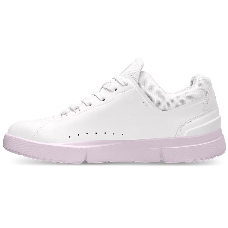 On Federer X  The Roger Advantage Lightweight Sports Casual Slip-Resistant Durable Lightweight Low-Top Sneakers Women Sneakers White Pink 48.98959