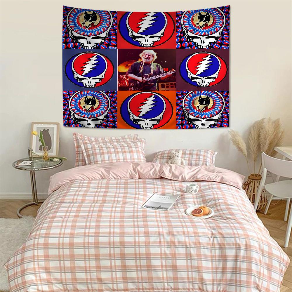 GGrateful DDead Colorful Tapestry Wall Hanging Hanging Tarot Hippie Wall Rugs Dorm Art Home Decor