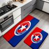 Wisła Flannel Kitchen Mat Christmas Soft Area Rug Non Slip Floor Carpet Home Decoration