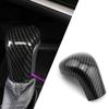 Carbon Fiber Style Interior Gear Shift Knob Cover Trim For Toyota Camry 2018-19