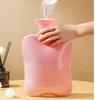 Removable Hot Water Bottles 2000ml Water-filling Bottle Soft Belly Warmer  Bed