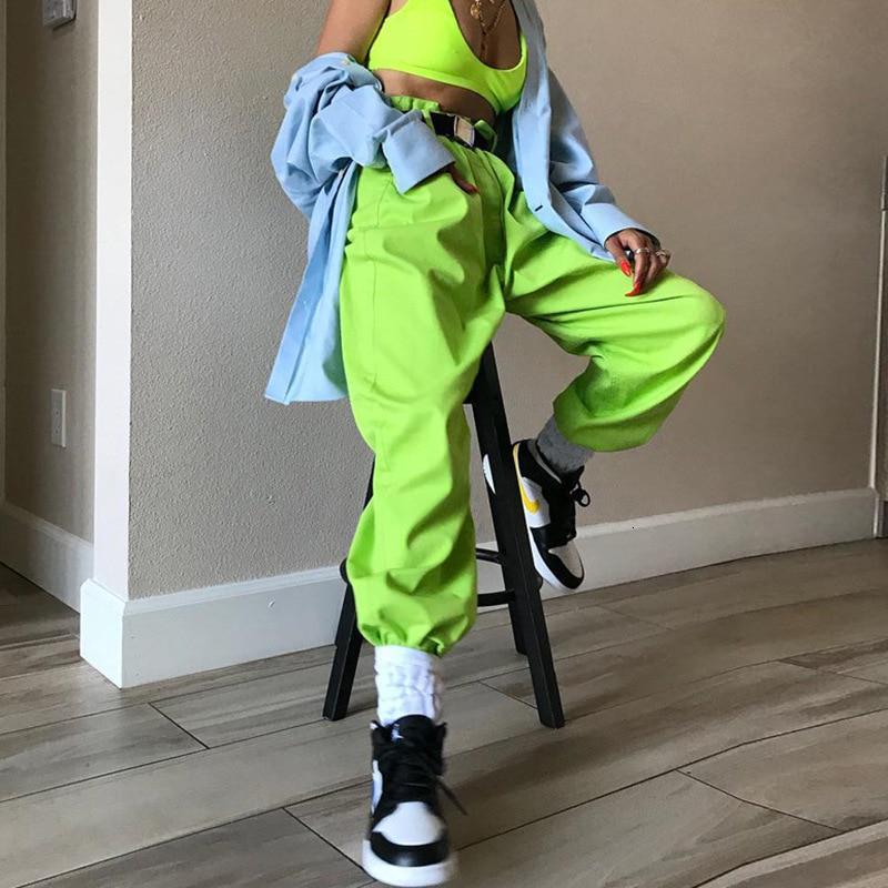 Slime Green Dead Or Alive Leather Pant - Guapi Clothing