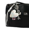 Fashion Cloth Girl Heart Bow Woven Rope Highend Bag Charm For Spring 2025