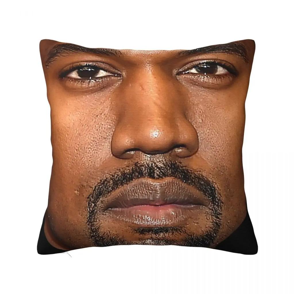 Povlak na polštáře s motivem Kanye Westa a meme, úžasný polyesterový dekorativní povlak na polštář na pohovku 40x40 cm