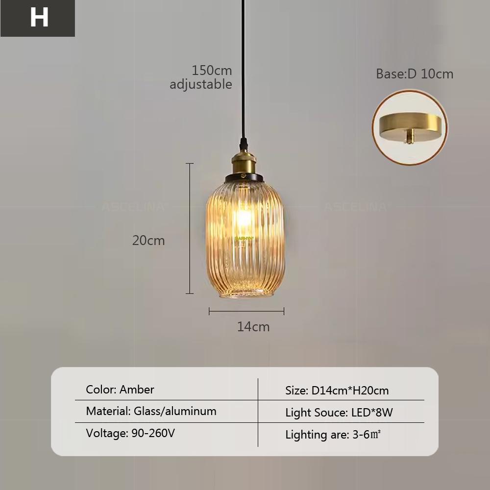

Скандинавский ретро стеклянный подвесной светильник светло-зеленого цвета для гостиной, декоративный светильник для прихожей, спальни, столовой, светильник для внутреннего использования, люстра Warm light