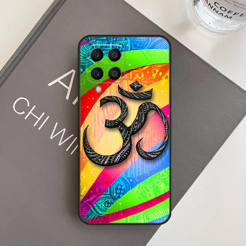 Aum Om Symbol Case For Samsung Galaxy M16 M36 M56 M33 M53 M13 M12 M32 M52 M20 M15 M55 M31 M14 M35 M34 M54