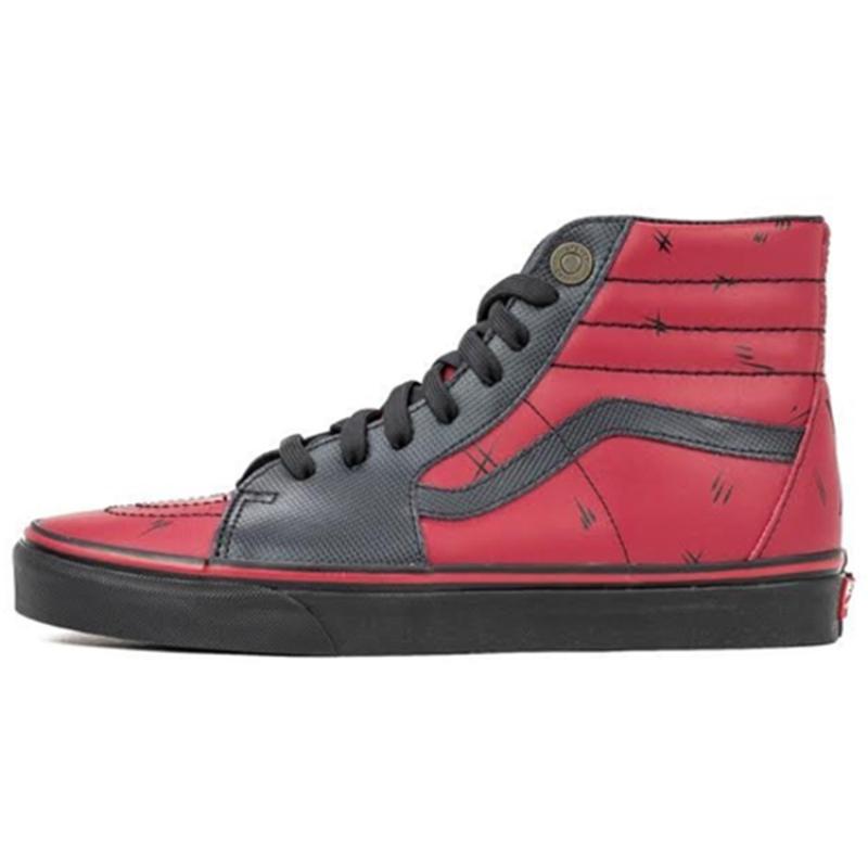 

Vans SK8 Hi Marvel Deadpool Black Red Vans VA38GEUBJ 36