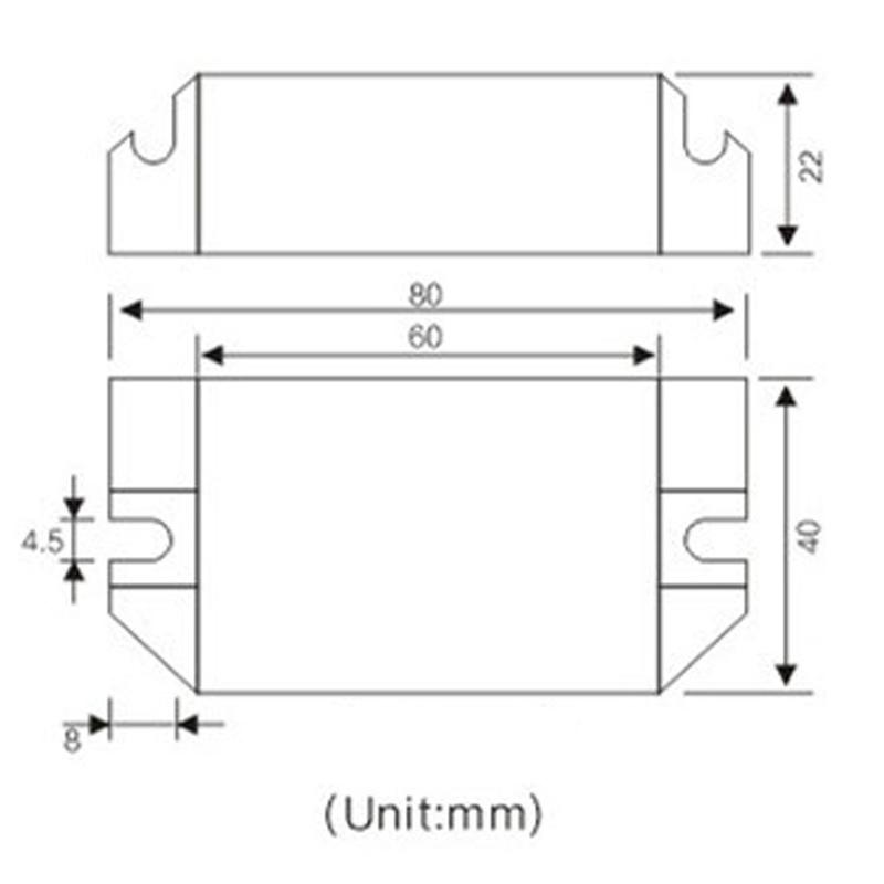 3-10W Electronic Ballast 220V Universal Ballast For G23 G10q G5 Suitable for UV Tube