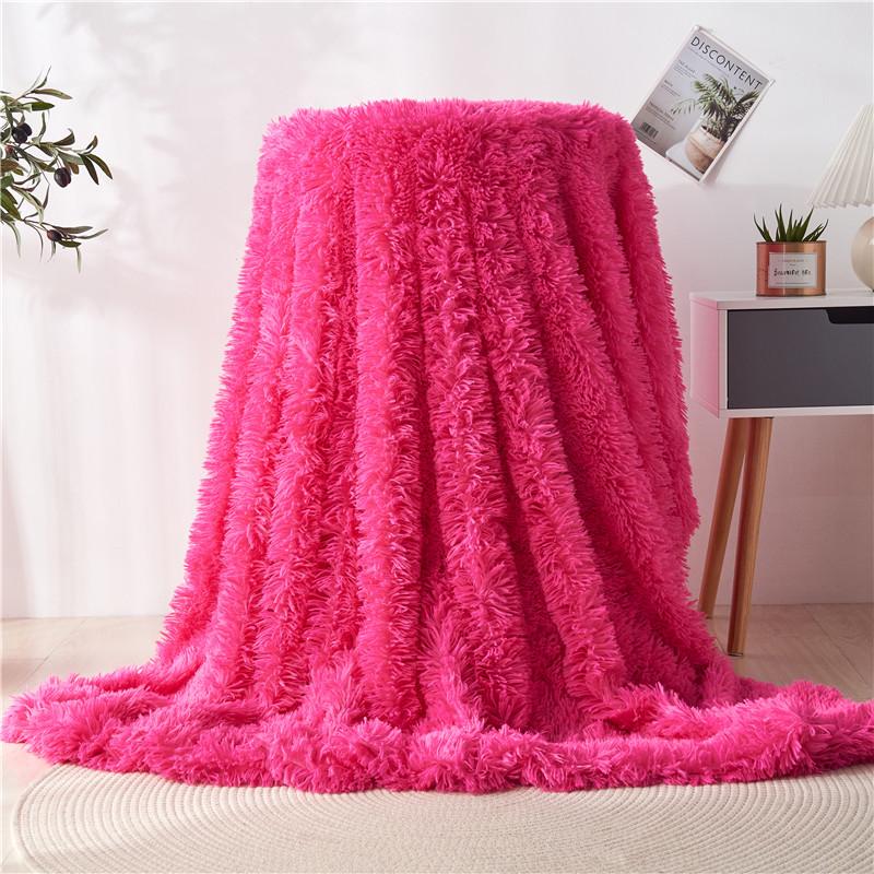 Plush Velvet Double-Layer Blanket for Kids Sofa or Quilt Cover