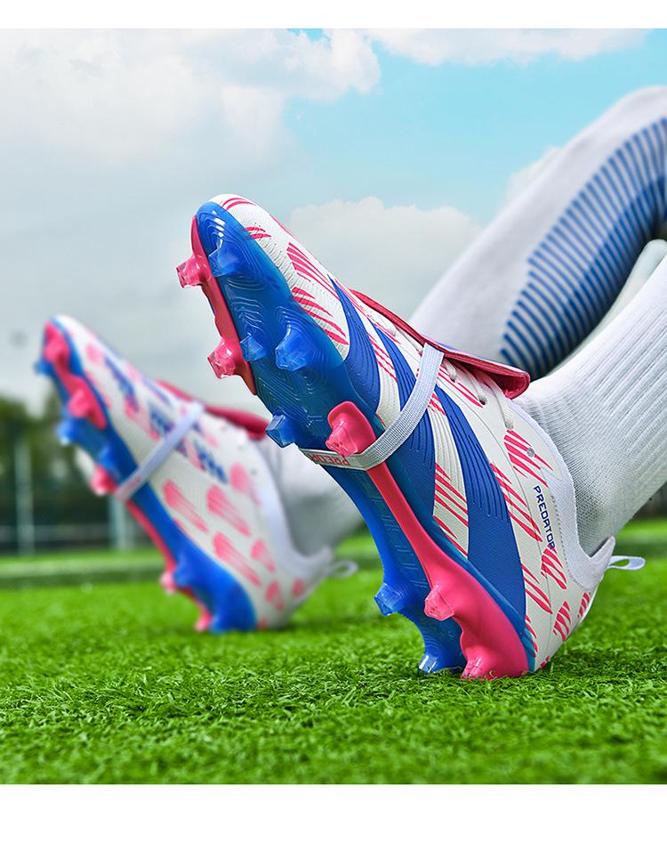 Unisex Fußballschuhe für draußen für Erwachsene & Kinder - Lange & Kurze Stollen für Kunstrasen