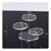 Acrylic Display Shelf Tiered Organizer Transparent Jewelry Stand for