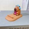 Turtle Capybara Phone Holder Figure Model Capybara Cell Phone Bracket  Small Gifts