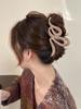 Encounter Maillard Frosted Large Claw Clip: Luxury Shark Hair Accessory for Women 2024